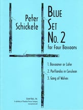 BLUE SET #2 FOR FOUR BASSOONS cover